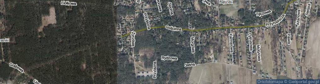 Zdjęcie satelitarne Bobrowa ul.